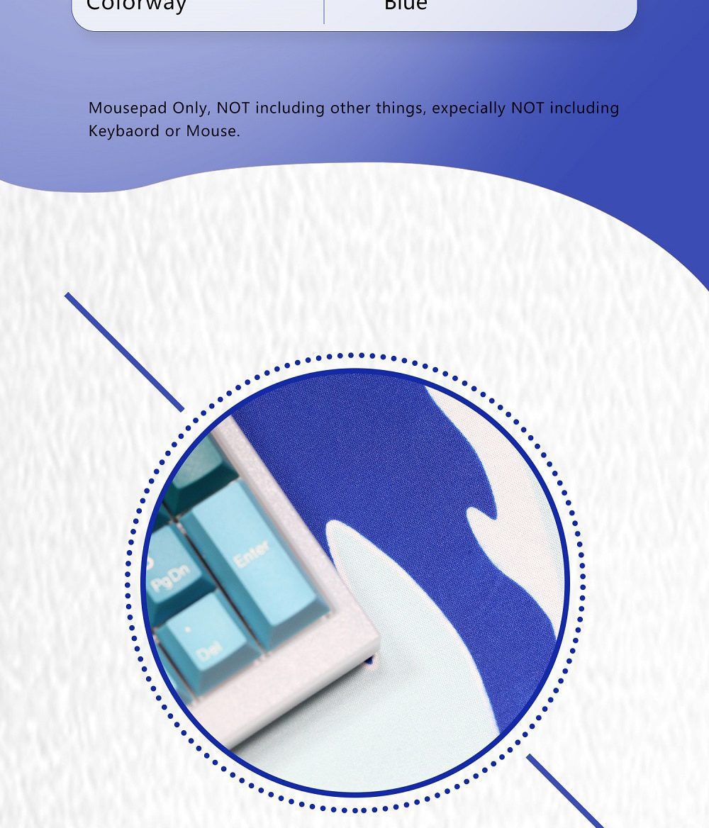 INKY Silent Sea Mechanical keyboard Mousepad Deskmat 900 400 5mm Stitched Edges /Rubber High quality soft touch Rubber INKY Silent Sea Mechanical keyboard Mousepad Deskmat 900 400 5mm Stitched Edges /Rubber High quality soft touch Rubber