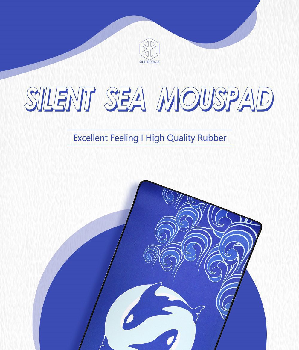 INKY Silent Sea Mechanical keyboard Mousepad Deskmat 900 400 5mm Stitched Edges /Rubber High quality soft touch Rubber INKY Silent Sea Mechanical keyboard Mousepad Deskmat 900 400 5mm Stitched Edges /Rubber High quality soft touch Rubber