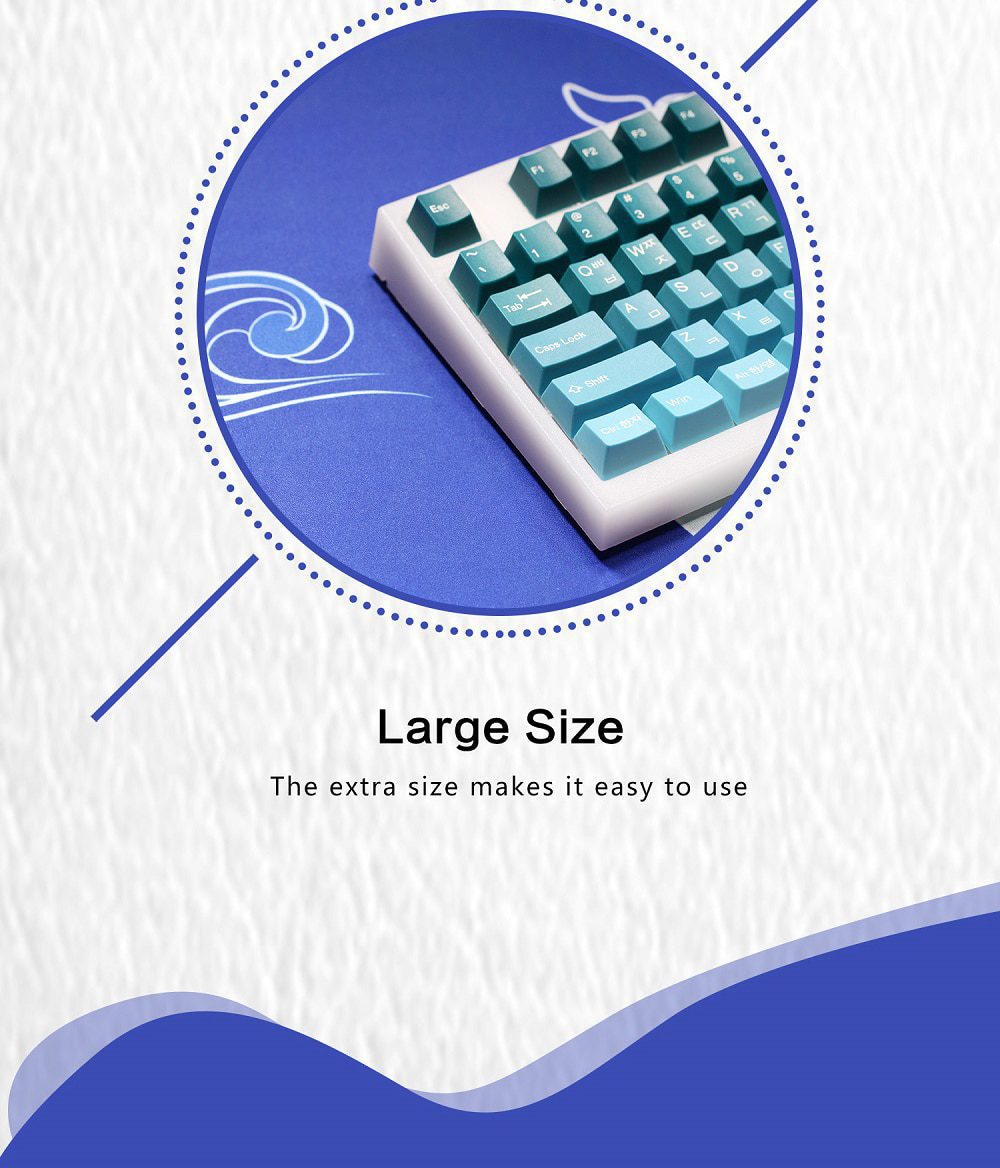 INKY Silent Sea Mechanical keyboard Mousepad Deskmat 900 400 5mm Stitched Edges /Rubber High quality soft touch Rubber INKY Silent Sea Mechanical keyboard Mousepad Deskmat 900 400 5mm Stitched Edges /Rubber High quality soft touch Rubber