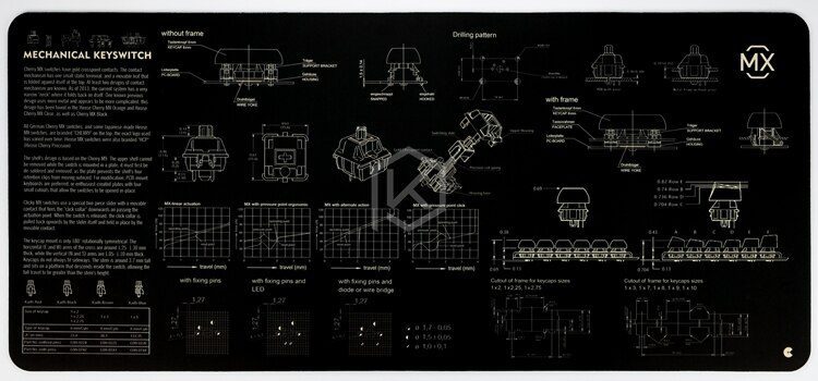 Mechanical keyboard Switch Mousepad cherry 900 400 4 mm non Stitched Edges Soft/Rubber High quality Mechanical keyboard Switch Mousepad cherry 900 400 4 mm non Stitched Edges Soft/Rubber High quality