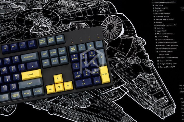 Mechanical keyboard Millennium Falcon Mousepad 900 400 4 mm non Stitched Edges Soft/Rubber High quality YT-1300 Mechanical keyboard Millennium Falcon Mousepad 900 400 4 mm non Stitched Edges Soft/Rubber High quality YT-1300