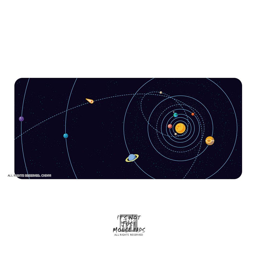 Mechanical keyboard Mousepad Solar System Planet 900 400 4mm Stitched Edges /Rubber High quality soft outer space Universe SUN Mechanical keyboard Mousepad Solar System Planet 900 400 4mm Stitched Edges /Rubber High quality soft outer space Universe SUN
