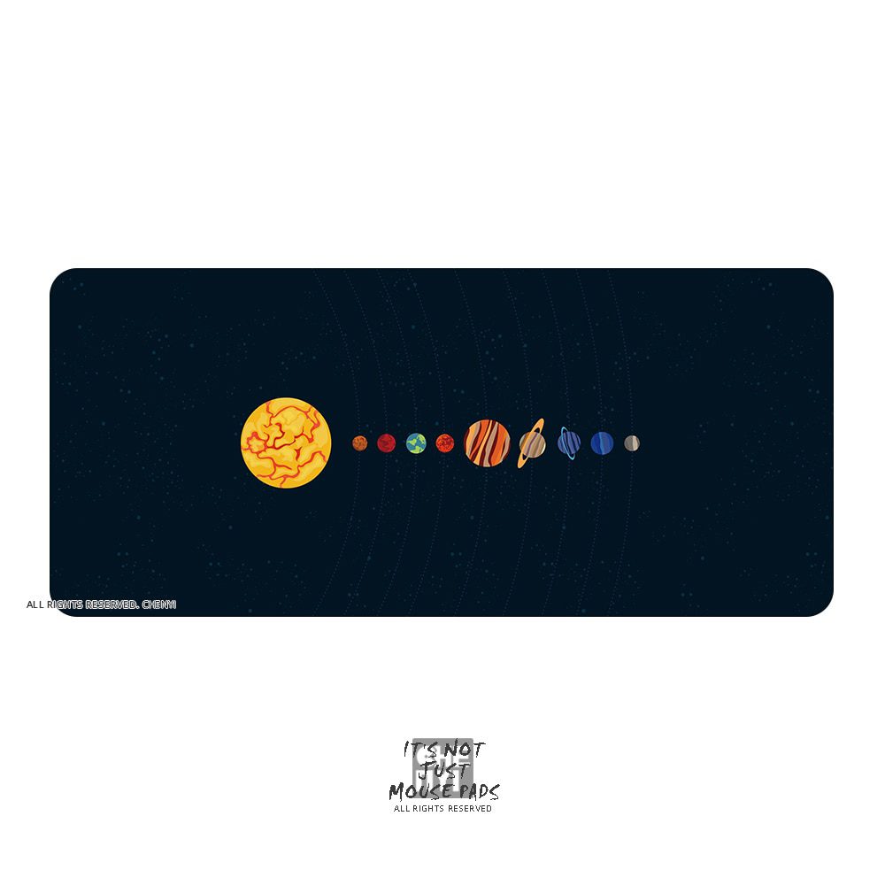 Mechanical keyboard Mousepad Solar System Planet 900 400 4mm Stitched Edges /Rubber High quality soft outer space Universe SUN Mechanical keyboard Mousepad Solar System Planet 900 400 4mm Stitched Edges /Rubber High quality soft outer space Universe SUN
