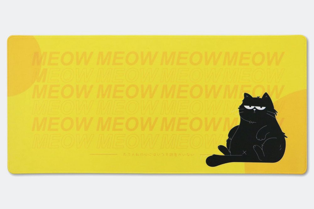 DCS Mechanical keyboard Mousepad Deskmat Cute XIAOYE CAT 900 400 5mm Stitched Edges /Rubber High quality soft touch Rubber DCS Mechanical keyboard Mousepad Deskmat Cute XIAOYE CAT 900 400 5mm Stitched Edges /Rubber High quality soft touch Rubber