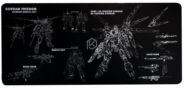 Mechanical keyboard mouse mousepad zgmf-10a freedom gundam 900 400 4 mm non Stitched Edges Soft/Rubber High quality Mechanical keyboard mouse mousepad zgmf-10a freedom gundam 900 400 4 mm non Stitched Edges Soft/Rubber High quality