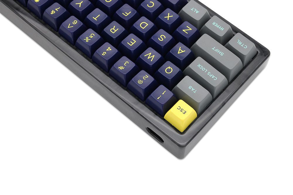 LOOP Resin 60% Case Handmade Case with Rubber feet for mechanical keyboards gh60 xd60 xd64 60% Poker BM60 LOOP Resin 60% Case Handmade Case with Rubber feet for mechanical keyboards gh60 xd60 xd64 60% Poker BM60