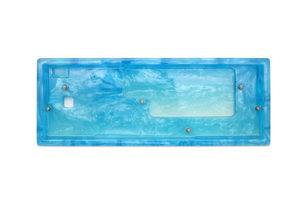 LOOP Resin 60% Case Handmade Case with Rubber feet for mechanical keyboards gh60 xd60 xd64 60% Poker BM60 LOOP Resin 60% Case Handmade Case with Rubber feet for mechanical keyboards gh60 xd60 xd64 60% Poker BM60