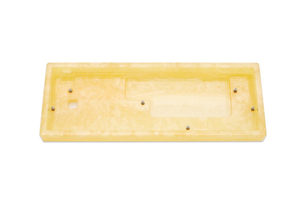 LOOP Resin 60% Case Handmade Case with Rubber feet for mechanical keyboards gh60 xd60 xd64 60% Poker BM60 LOOP Resin 60% Case Handmade Case with Rubber feet for mechanical keyboards gh60 xd60 xd64 60% Poker BM60