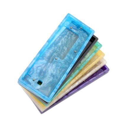 LOOP Resin 60% Case Handmade Case with Rubber feet for mechanical keyboards gh60 xd60 xd64 60% Poker BM60
