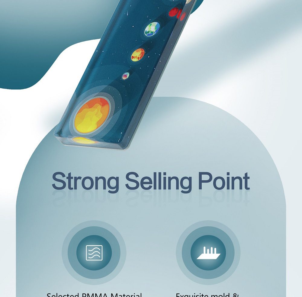 mStone PMMA Solar System Wrist Rest with Rubber Feet for mechanical keyboards gh60 xd60 xd64 80% 87 100% 104 xd84 BM60 BM65 BM68 mStone PMMA Solar System Wrist Rest with Rubber Feet for mechanical keyboards gh60 xd60 xd64 80% 87 100% 104 xd84 BM60 BM65 BM68