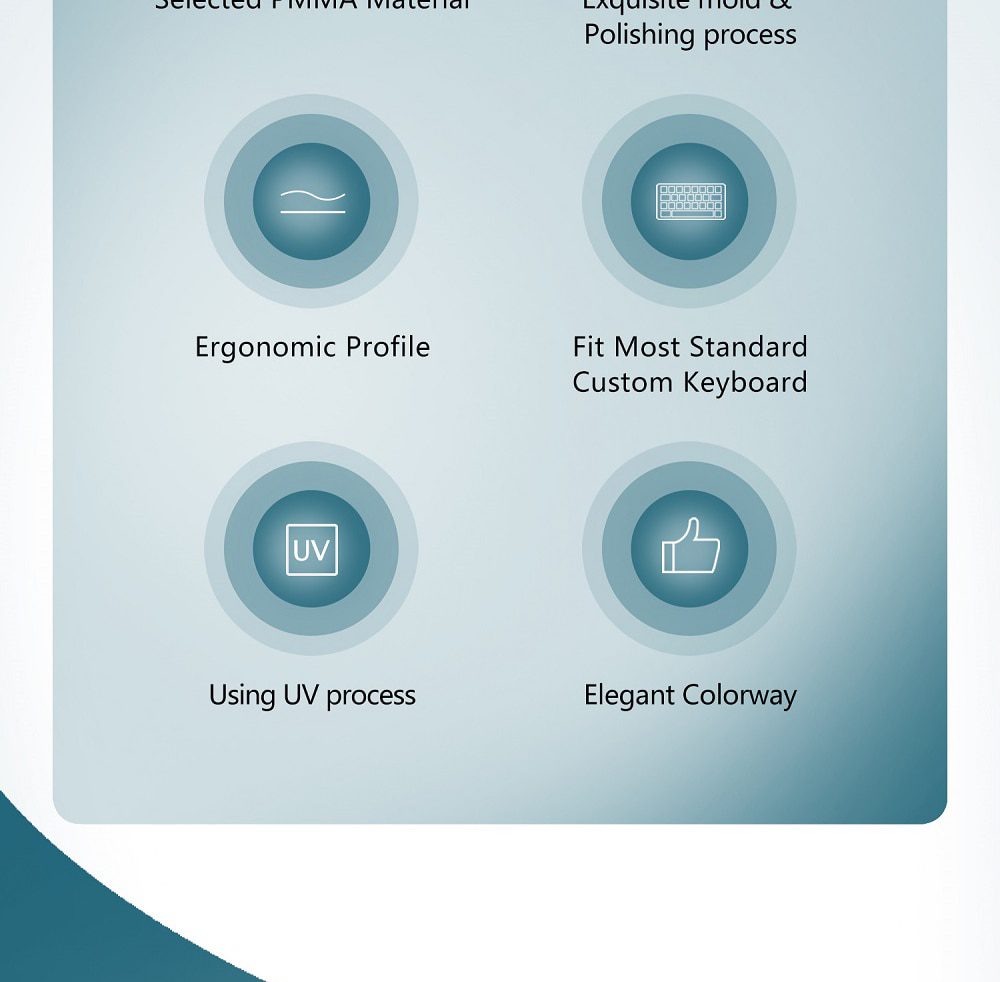 mStone PMMA Solar System Wrist Rest with Rubber Feet for mechanical keyboards gh60 xd60 xd64 80% 87 100% 104 xd84 BM60 BM65 BM68 mStone PMMA Solar System Wrist Rest with Rubber Feet for mechanical keyboards gh60 xd60 xd64 80% 87 100% 104 xd84 BM60 BM65 BM68