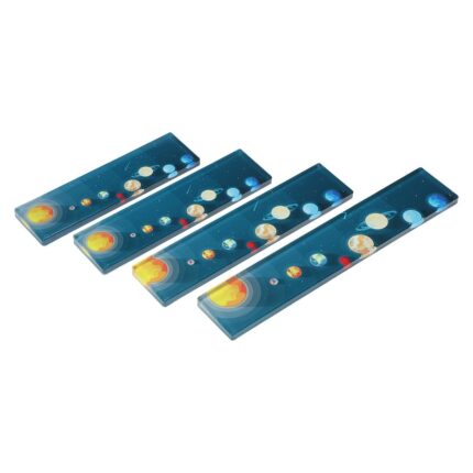 mStone PMMA Solar System Wrist Rest with Rubber Feet for mechanical keyboards gh60 xd60 xd64 80% 87 100% 104 xd84 BM60 BM65 BM68