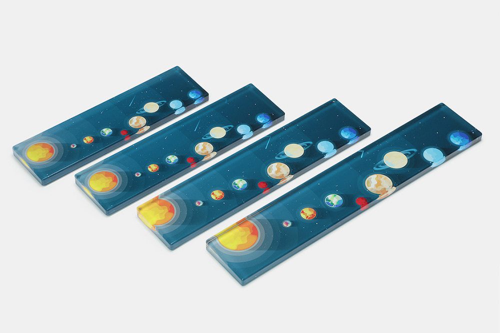 mStone PMMA Solar System Wrist Rest with Rubber Feet for mechanical keyboards gh60 xd60 xd64 80% 87 100% 104 xd84 BM60 BM65 BM68 mStone PMMA Solar System Wrist Rest with Rubber Feet for mechanical keyboards gh60 xd60 xd64 80% 87 100% 104 xd84 BM60 BM65 BM68