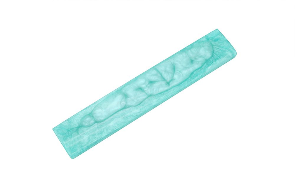 LOOP Resin Wrist Rest Handmade Wrist with Rubber feet for mechanical keyboards gh60 xd60 xd64 60% Poker 87