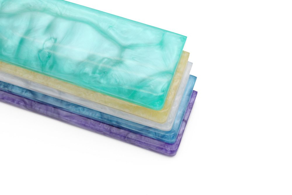 LOOP Resin Wrist Rest Handmade Wrist with Rubber feet for mechanical keyboards gh60 xd60 xd64 60% Poker 87