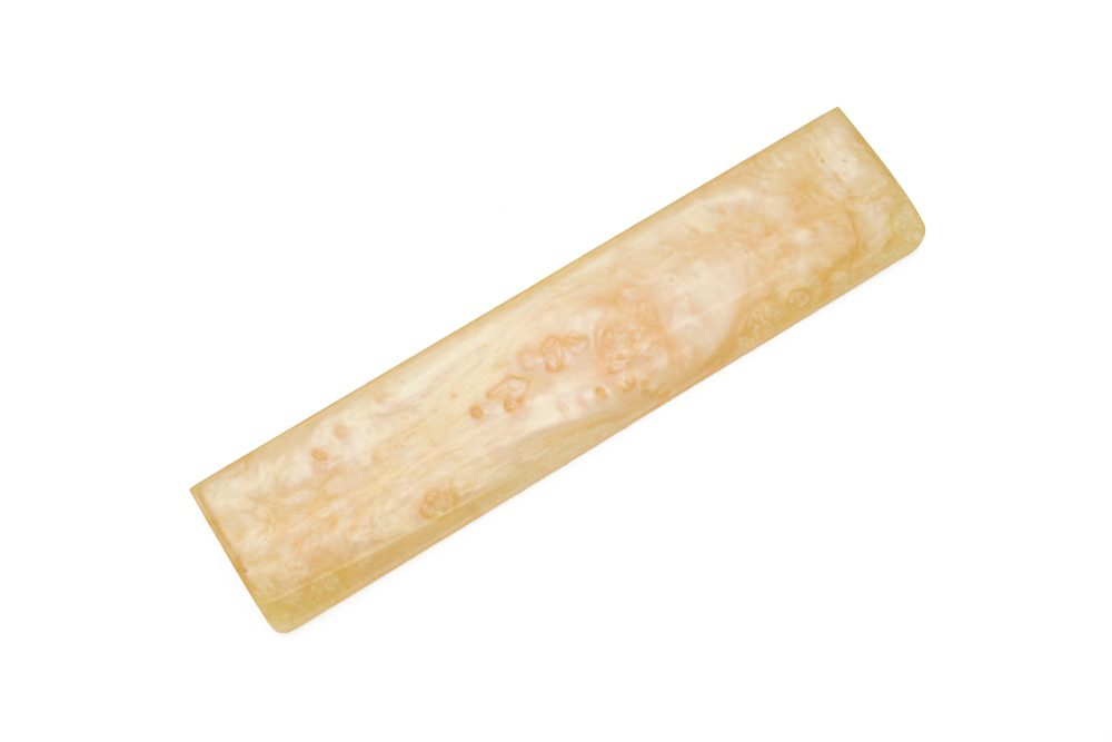 LOOP Resin Wrist Rest Handmade Wrist with Rubber feet for mechanical keyboards gh60 xd60 xd64 60% Poker 87