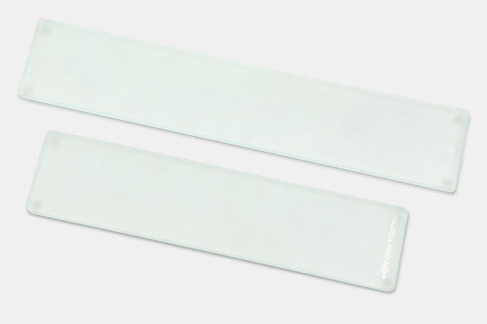 mstone crystal Wrist Rest Made from K5 glass Rubber feet for mechanical keyboards gh60 xd60 xd64 80% 87 100% 104 xd84