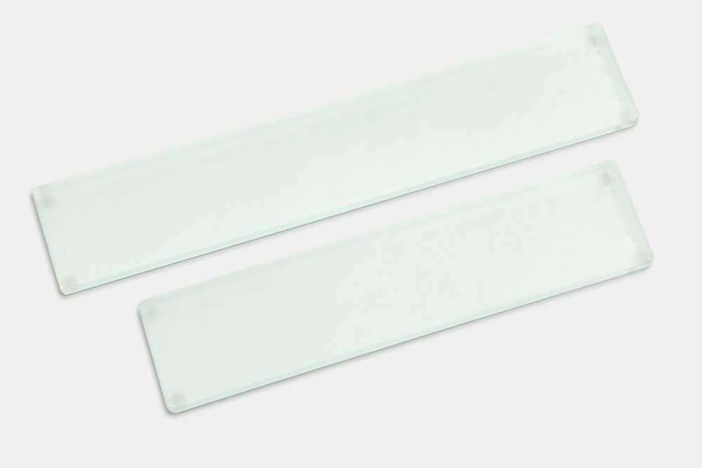 mstone crystal Wrist Rest Made from K5 glass Rubber feet for mechanical keyboards gh60 xd60 xd64 80% 87 100% 104 xd84