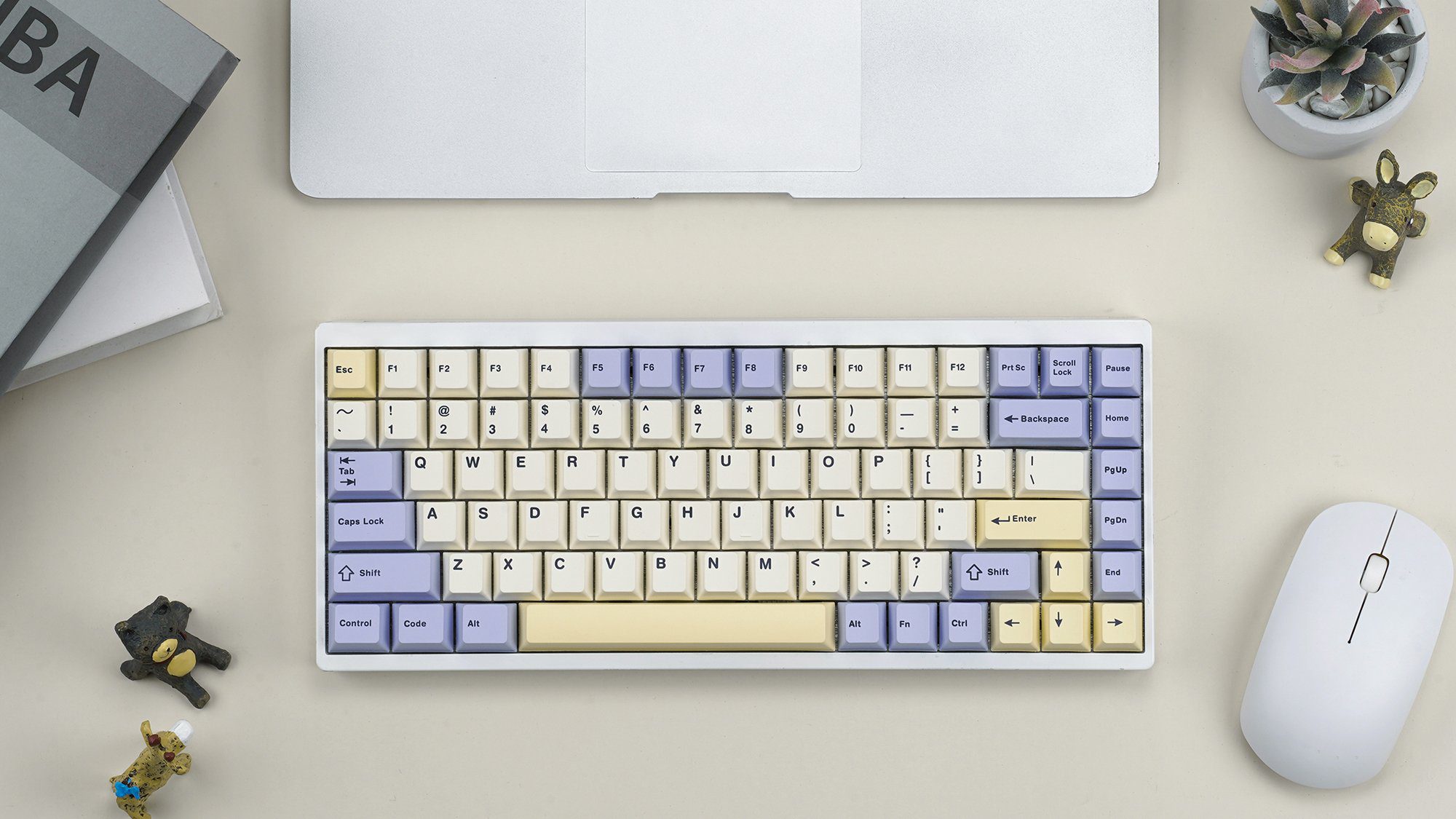 EnjoyPBT 157 Keys Simple Pruple Dye-Subbed Cherry Profile Keycap Set For MX Mechanical Keyboard 61/63/67/68/84/87/104 Layout EnjoyPBT 157 Keys Simple Pruple Dye-Subbed Cherry Profile Keycap Set For MX Mechanical Keyboard 61/63/67/68/84/87/104 Layout