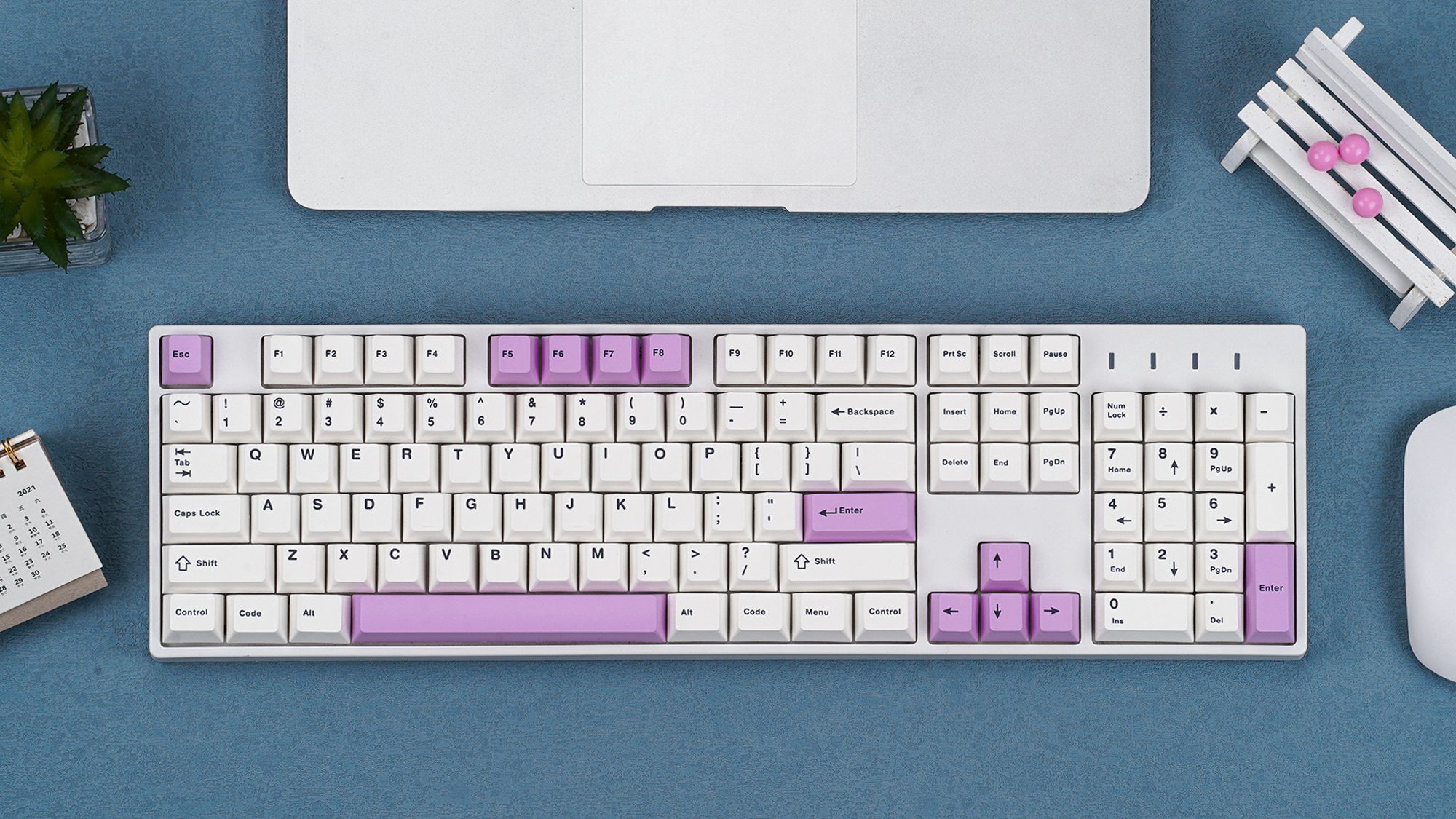 KBDfans Cherry Profile PBT Simple White Dye-Sub 147 Keycaps Set For MX Mechanical Keyboard 61/63/64/67/68/84/96/HHKB Layouts KBDfans Cherry Profile PBT Simple White Dye-Sub 147 Keycaps Set For MX Mechanical Keyboard 61/63/64/67/68/84/96/HHKB Layouts