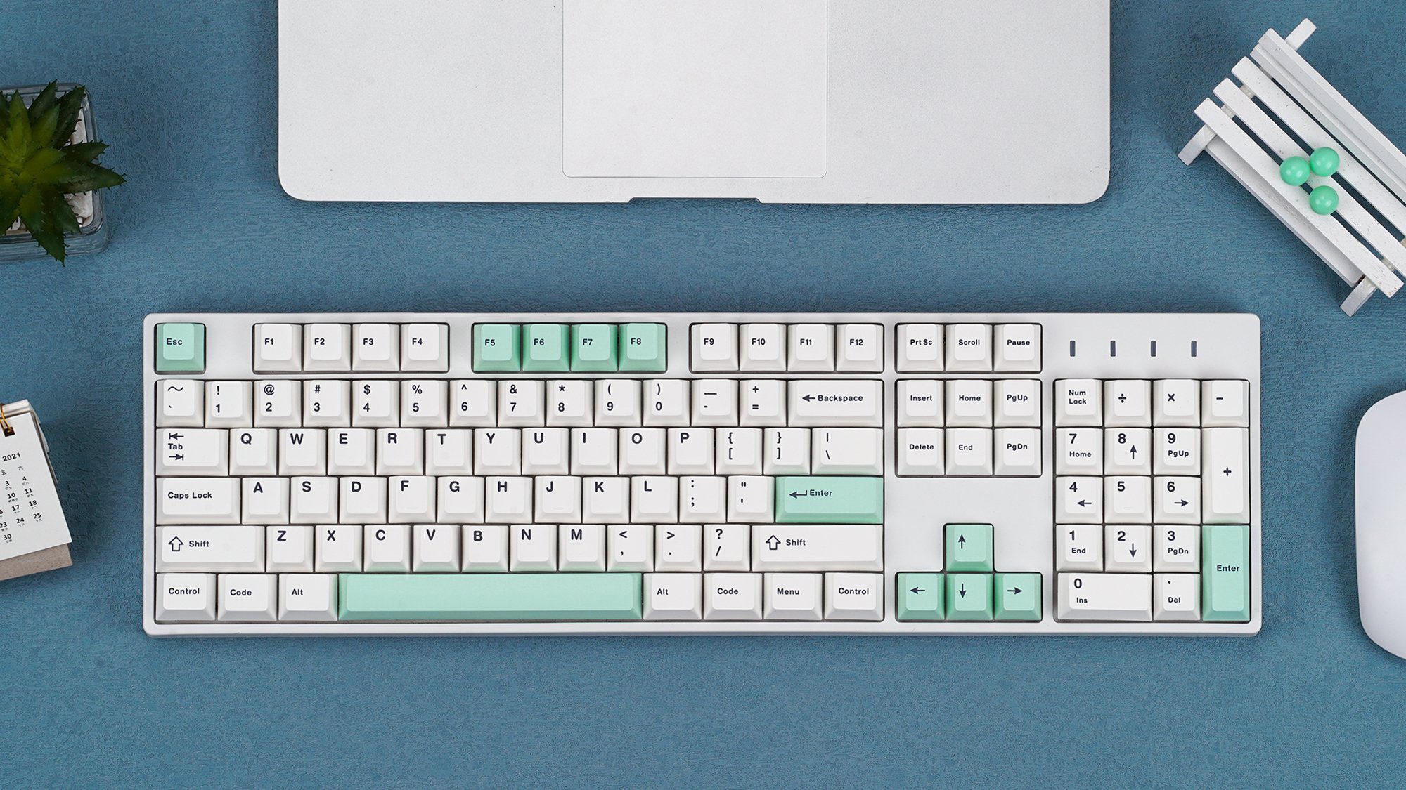 KBDfans Cherry Profile PBT Simple White Dye-Sub 147 Keycaps Set For MX Mechanical Keyboard 61/63/64/67/68/84/96/HHKB Layouts KBDfans Cherry Profile PBT Simple White Dye-Sub 147 Keycaps Set For MX Mechanical Keyboard 61/63/64/67/68/84/96/HHKB Layouts