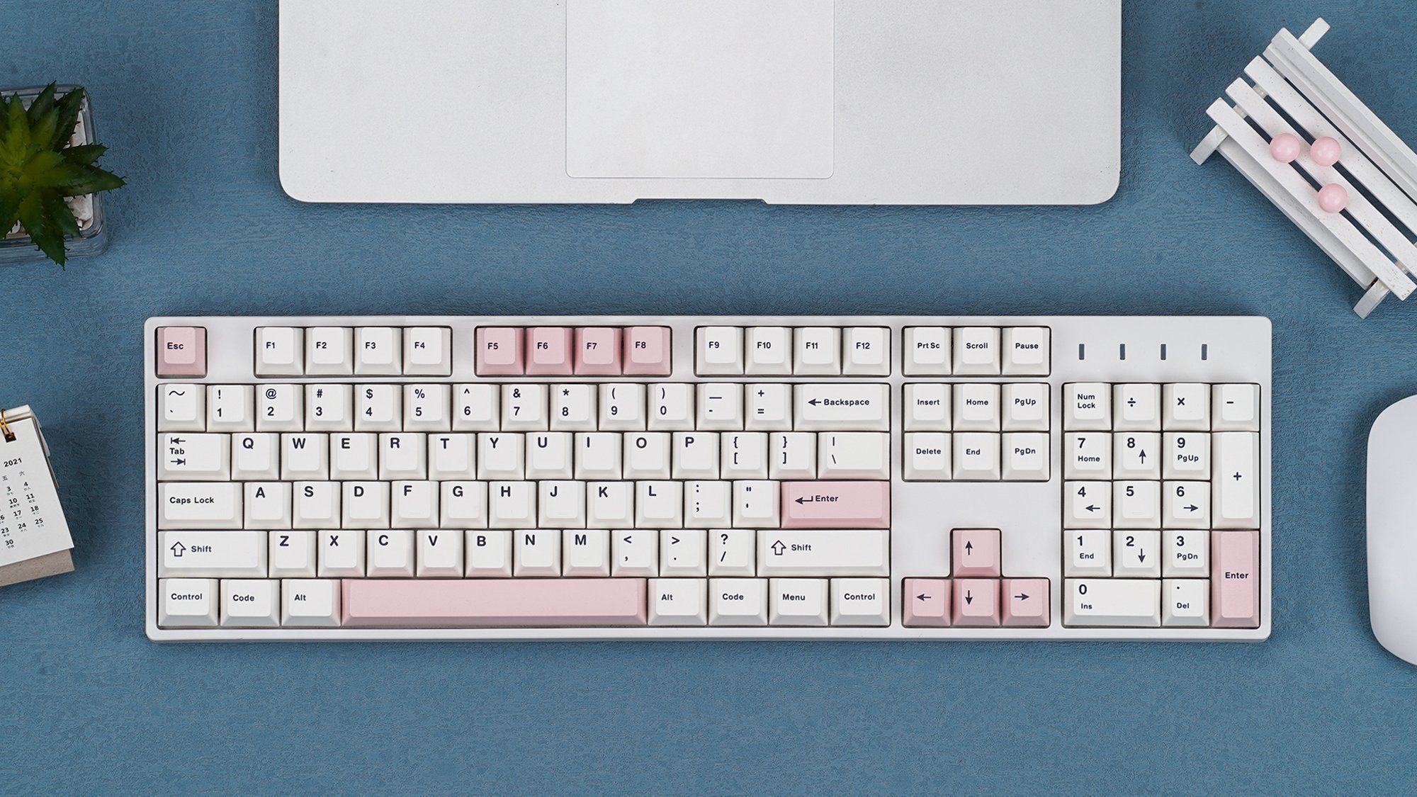 KBDfans Cherry Profile PBT Simple White Dye-Sub 147 Keycaps Set For MX Mechanical Keyboard 61/63/64/67/68/84/96/HHKB Layouts KBDfans Cherry Profile PBT Simple White Dye-Sub 147 Keycaps Set For MX Mechanical Keyboard 61/63/64/67/68/84/96/HHKB Layouts