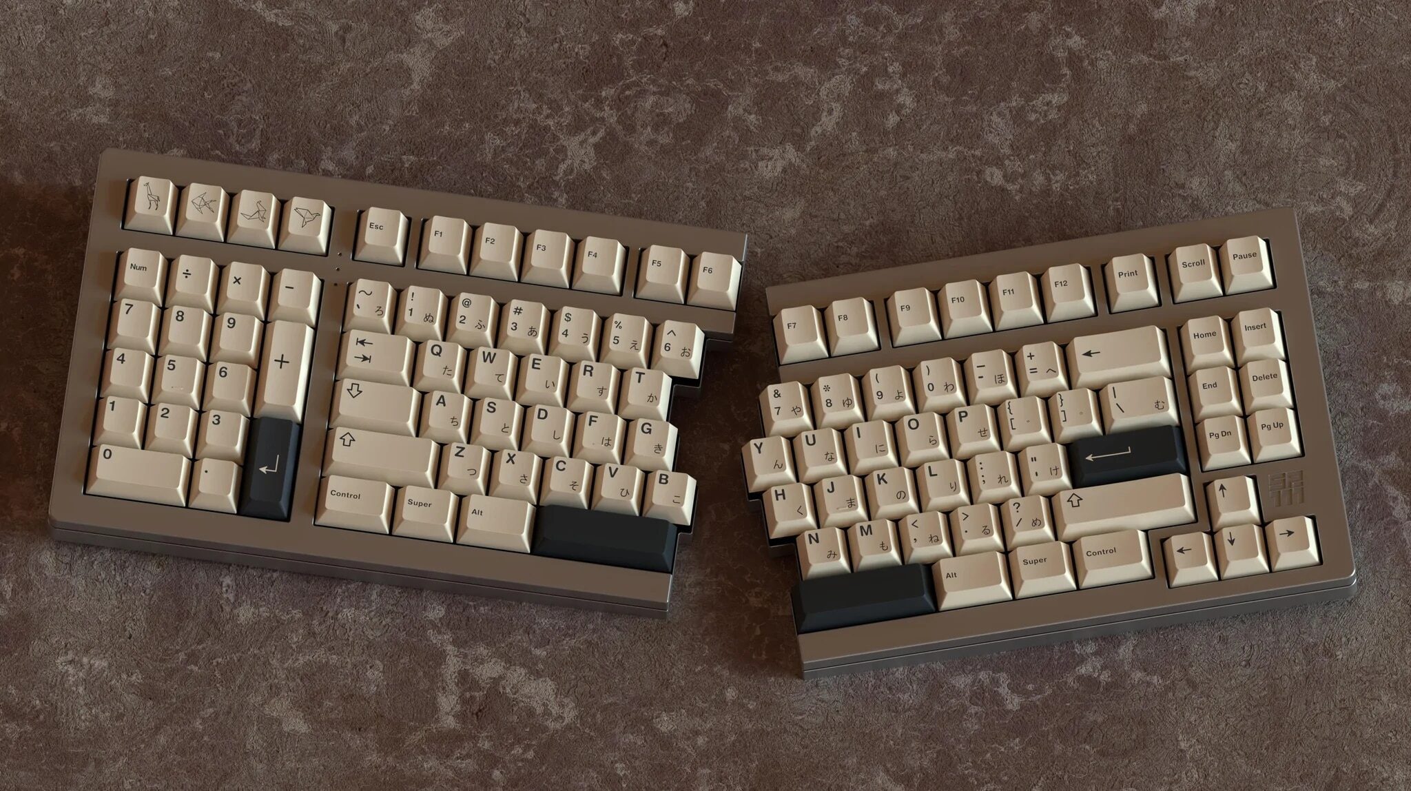 [Restock] EPBT Origami Cherry Profile Keycaps Set For MX Mechanical Keyboard