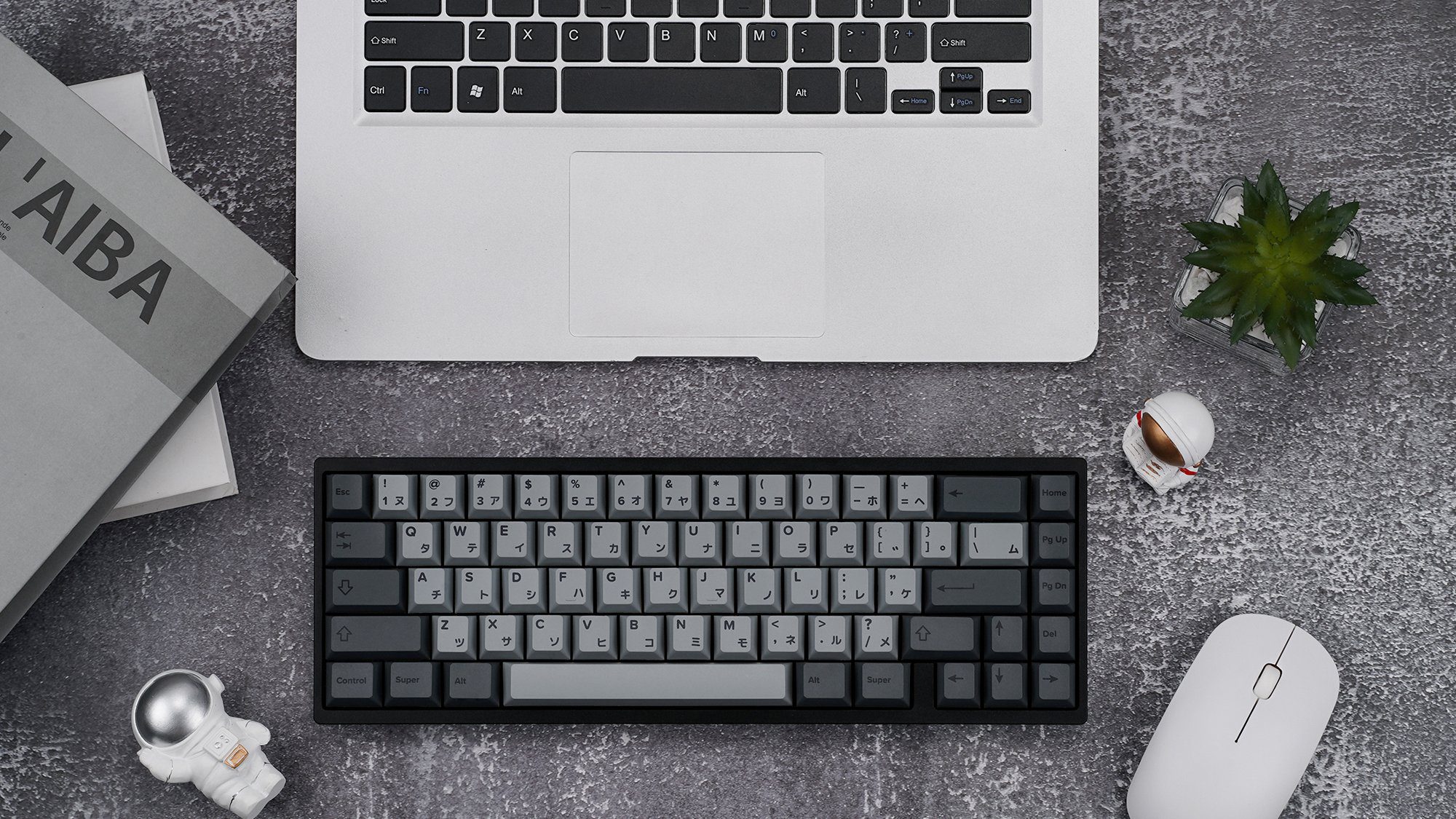 Cherry Profile Cement Grey Japanese PBT Dye-Sub Keycaps Set For Mechanical Keyboard 61/63/67/68/84/87/104 Layout Cherry Profile Cement Grey Japanese PBT Dye-Sub Keycaps Set For Mechanical Keyboard 61/63/67/68/84/87/104 Layout