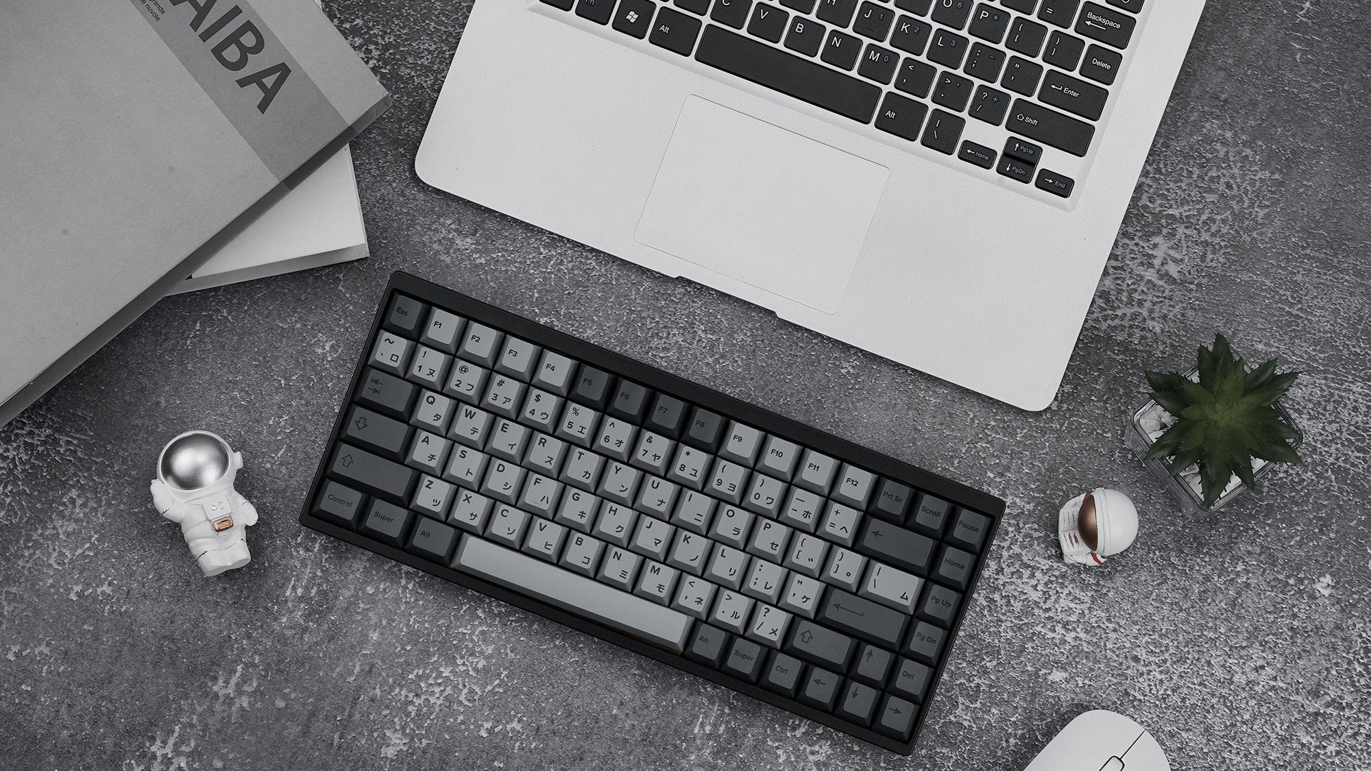 Cherry Profile Cement Grey Japanese PBT Dye-Sub Keycaps Set For Mechanical Keyboard 61/63/67/68/84/87/104 Layout Cherry Profile Cement Grey Japanese PBT Dye-Sub Keycaps Set For Mechanical Keyboard 61/63/67/68/84/87/104 Layout