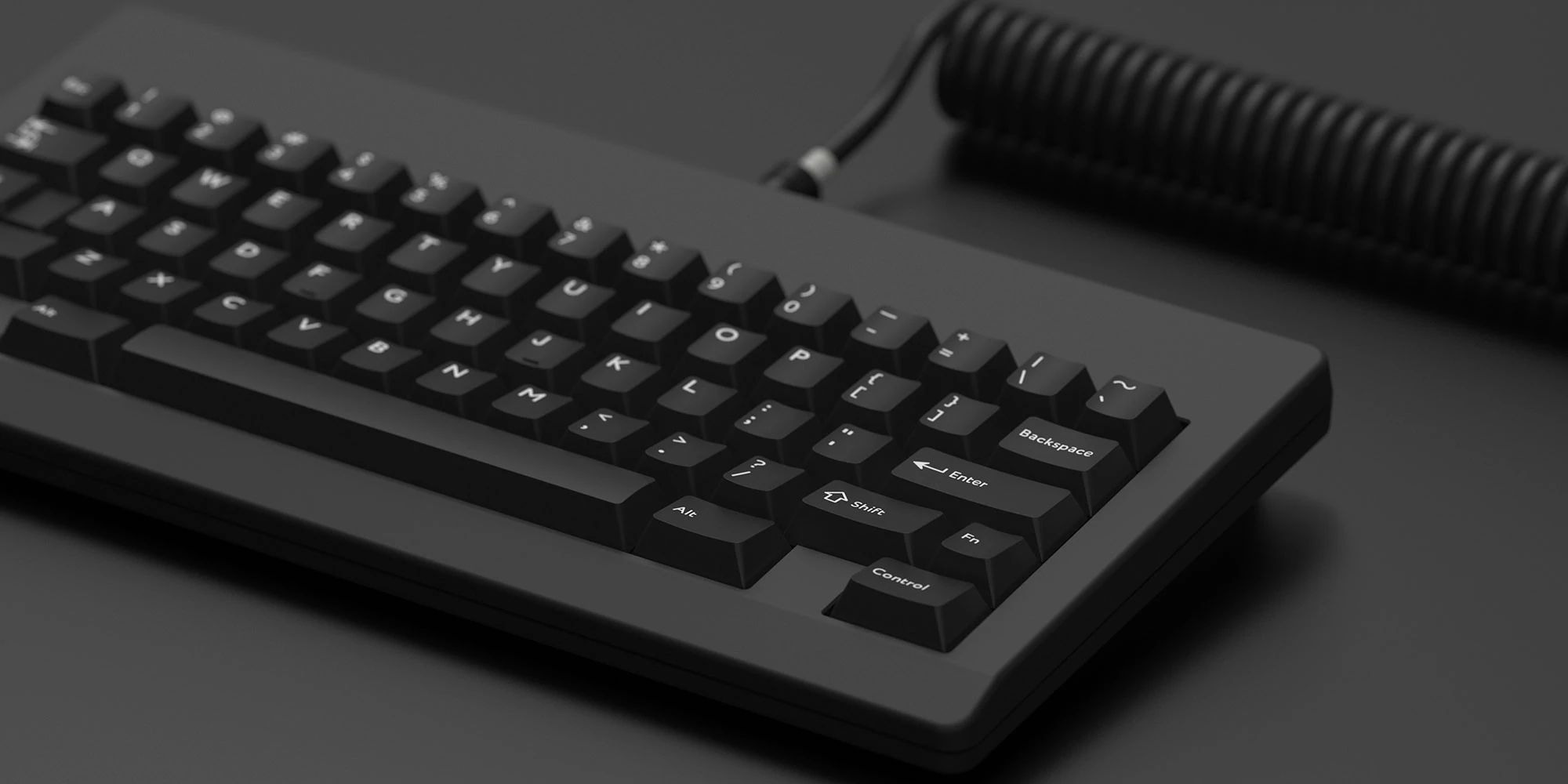 [Base kit] PBTfans™ WOB Doubleshot PBT Material Cherry Profile Keycaps Icon/Text Modifiers /ISO Enter/1.75U Shift/Command key