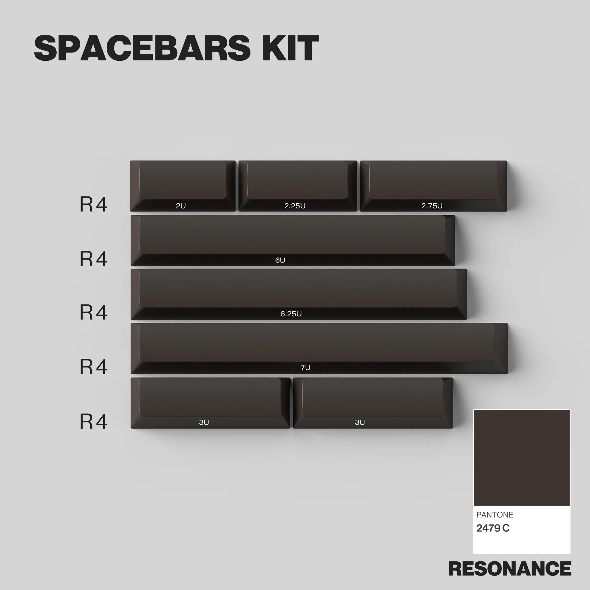 PBTfans™ Resonance Keycaps Numapd/Spacebar/40s/International Kit Artisan Metal keycap Cherry Profile Fit Cherry MX-style PBTfans™ Resonance Keycaps Numapd/Spacebar/40s/International Kit Artisan Metal keycap Cherry Profile Fit Cherry MX-style