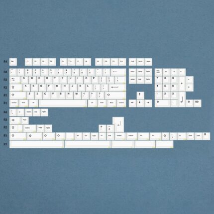 EPBT × GOK BOW R2 Keycaps Set 146 keys DYE-SUB For Customized MX Mechanical Keyboard
