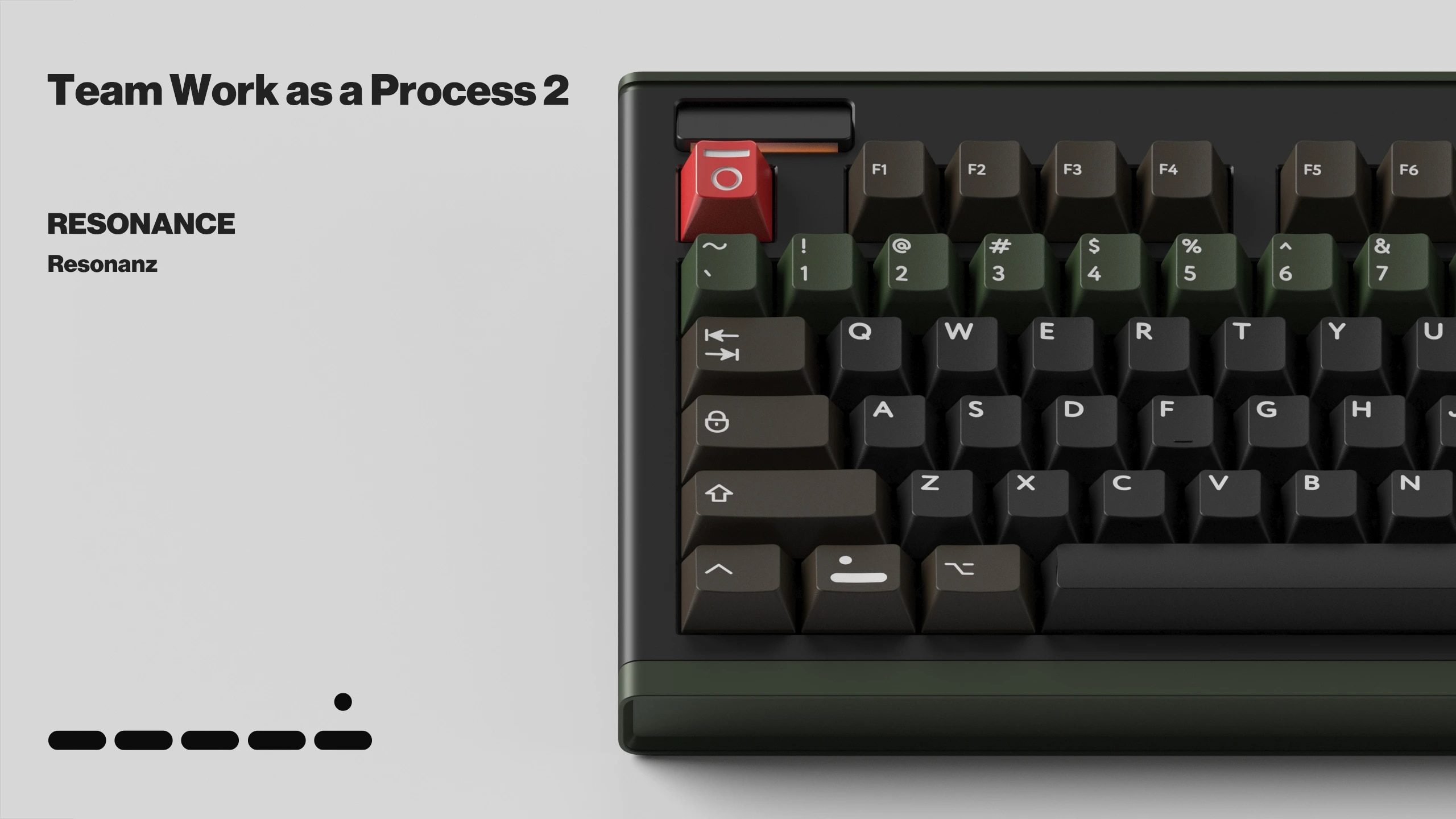 [Base Kit] PBTfans™ Resonance Keycaps PBT Doubleshot Cherry Profile For MX-style Mechanical Keyboard