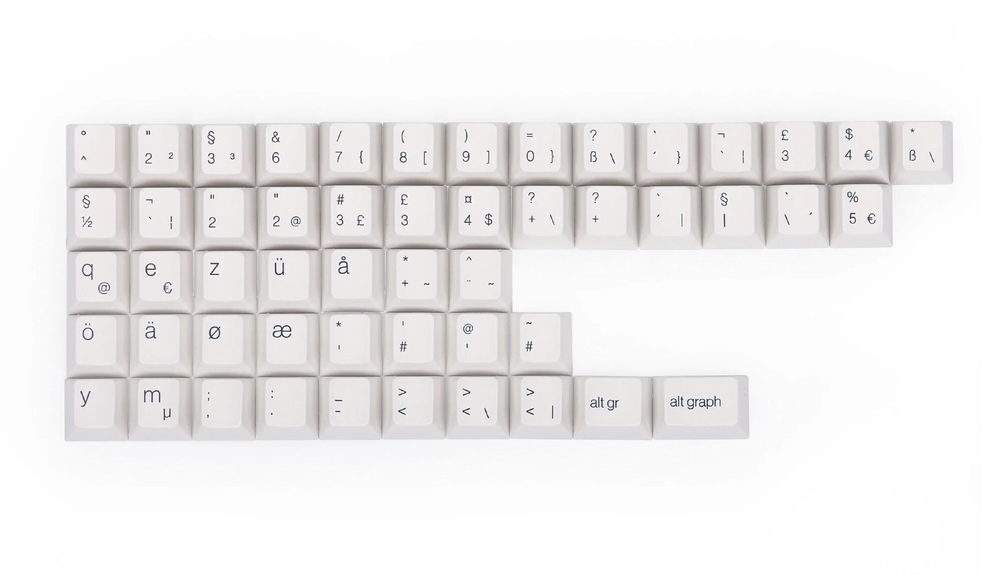[Restock] EPBT X Openkey Less But Better Keycap Set Cherry Profile Dye-sub For MX-style switch Mechanical Keyboard