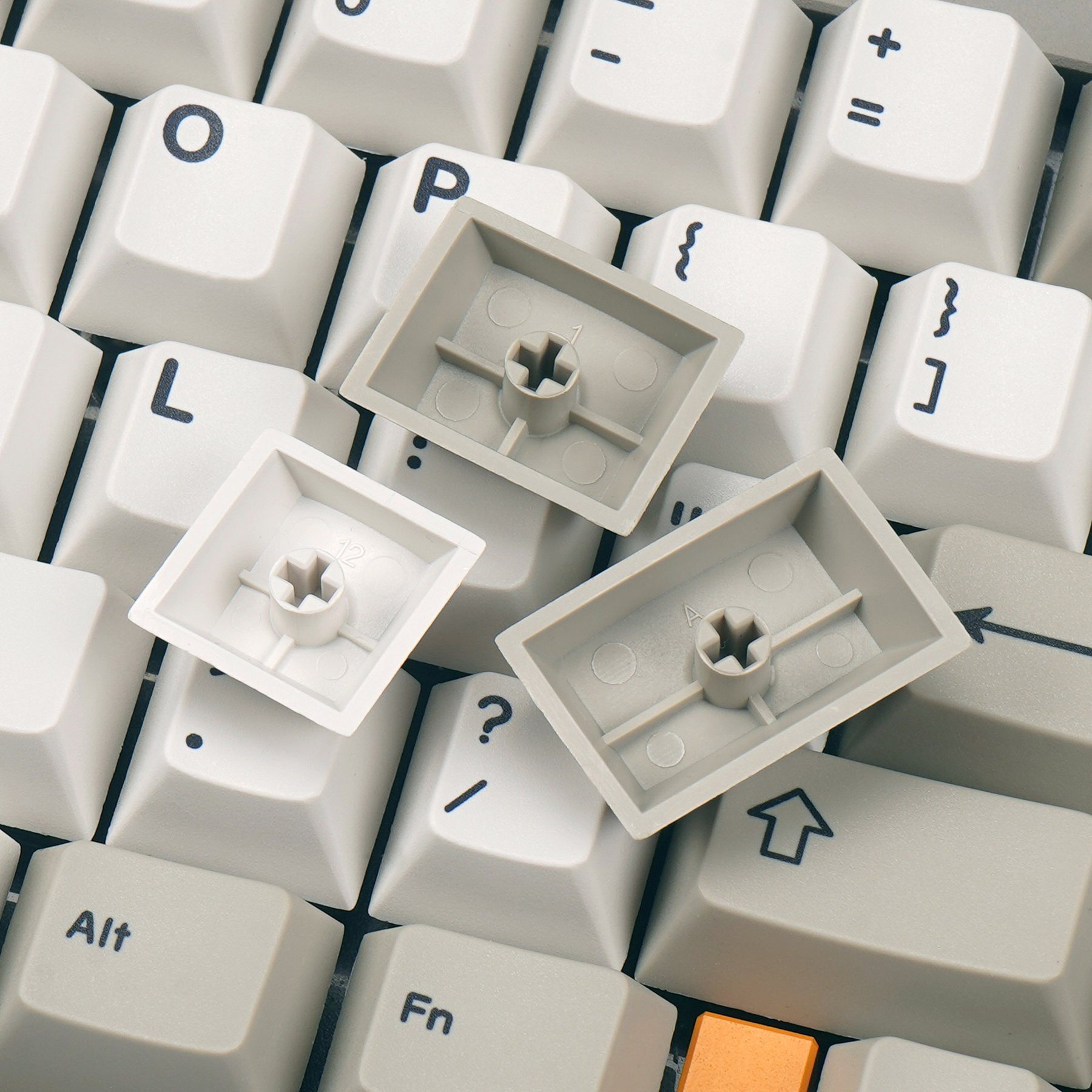 KBDfans 76 keys Cherry Profile Dye-sub EPBT Keycaps For KBD67 Lite KBDfans 76 keys Cherry Profile Dye-sub EPBT Keycaps For KBD67 Lite