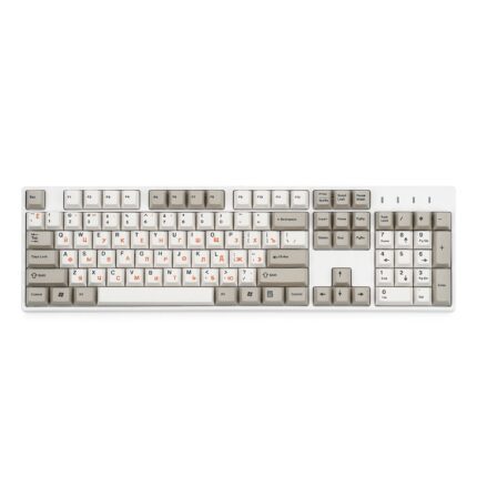 EPBT Enjoypbt PBT material Dye-Subbed Keycap Set 117Keys for Cherry MX switches and MX-style clones For Mechanical Keyboard