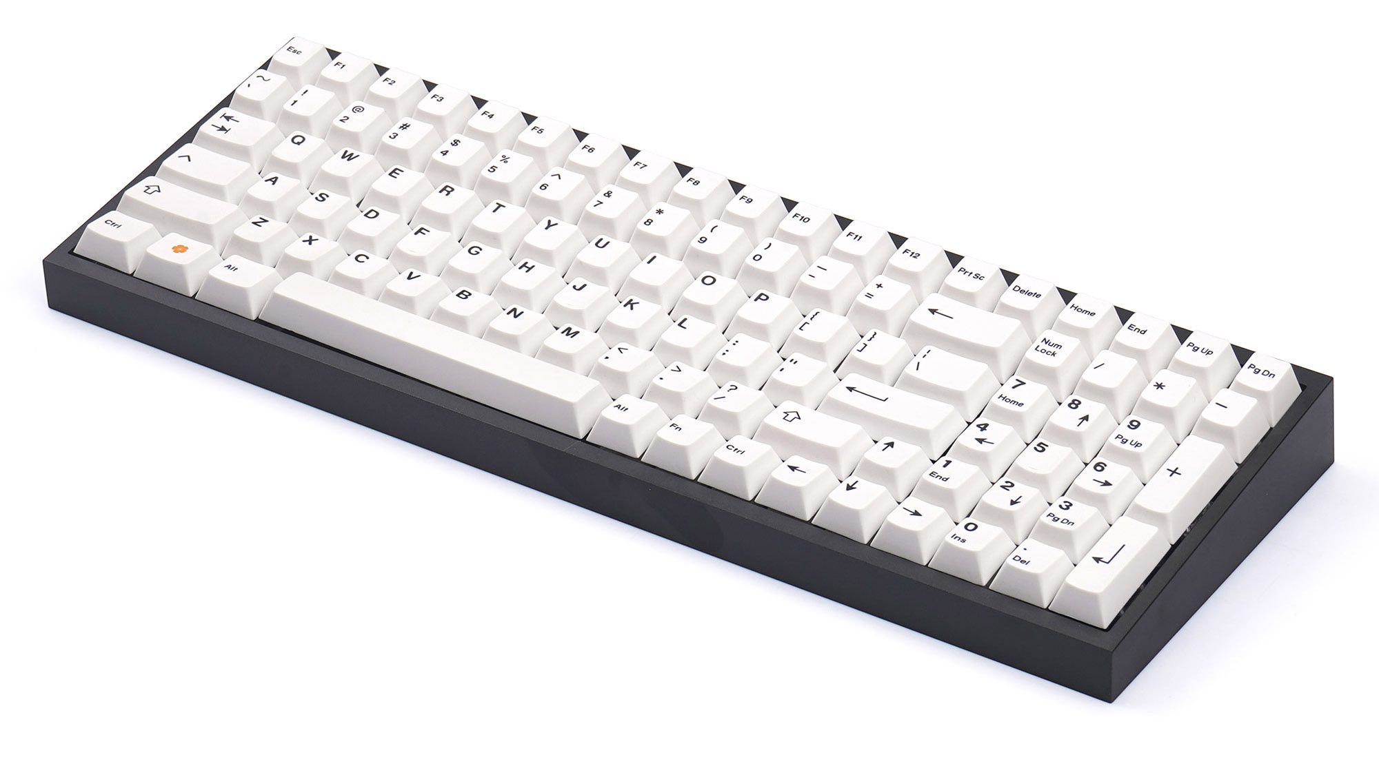 NPKC White Orange Dye-sub Cherry Profile 134 Keycaps NPKC White Orange Dye-sub Cherry Profile 134 Keycaps