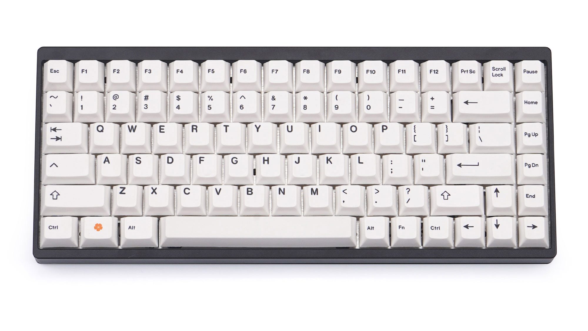 NPKC White Orange Dye-sub Cherry Profile 134 Keycaps NPKC White Orange Dye-sub Cherry Profile 134 Keycaps
