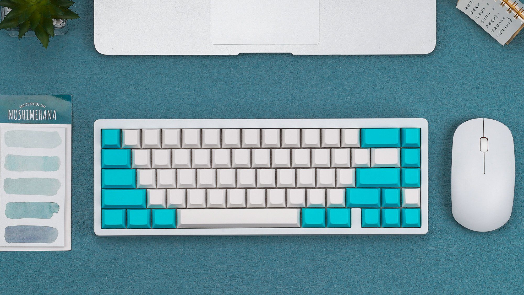 KBDfans Cherry Profile PBT Gray Blue And Orange Blank Keycaps 128 Keys 61/63/67/68/87/104/108/KBD67 Layouts KBDfans Cherry Profile PBT Gray Blue And Orange Blank Keycaps 128 Keys 61/63/67/68/87/104/108/KBD67 Layouts