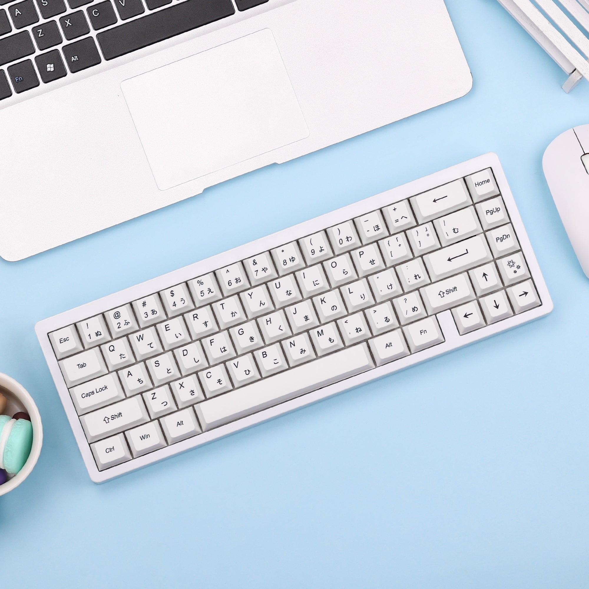 Bow Japanese Weather PBT Keycaps For MX Mechanical Keyboard 61/63/67/68/87/104/108/KBD67 layouts