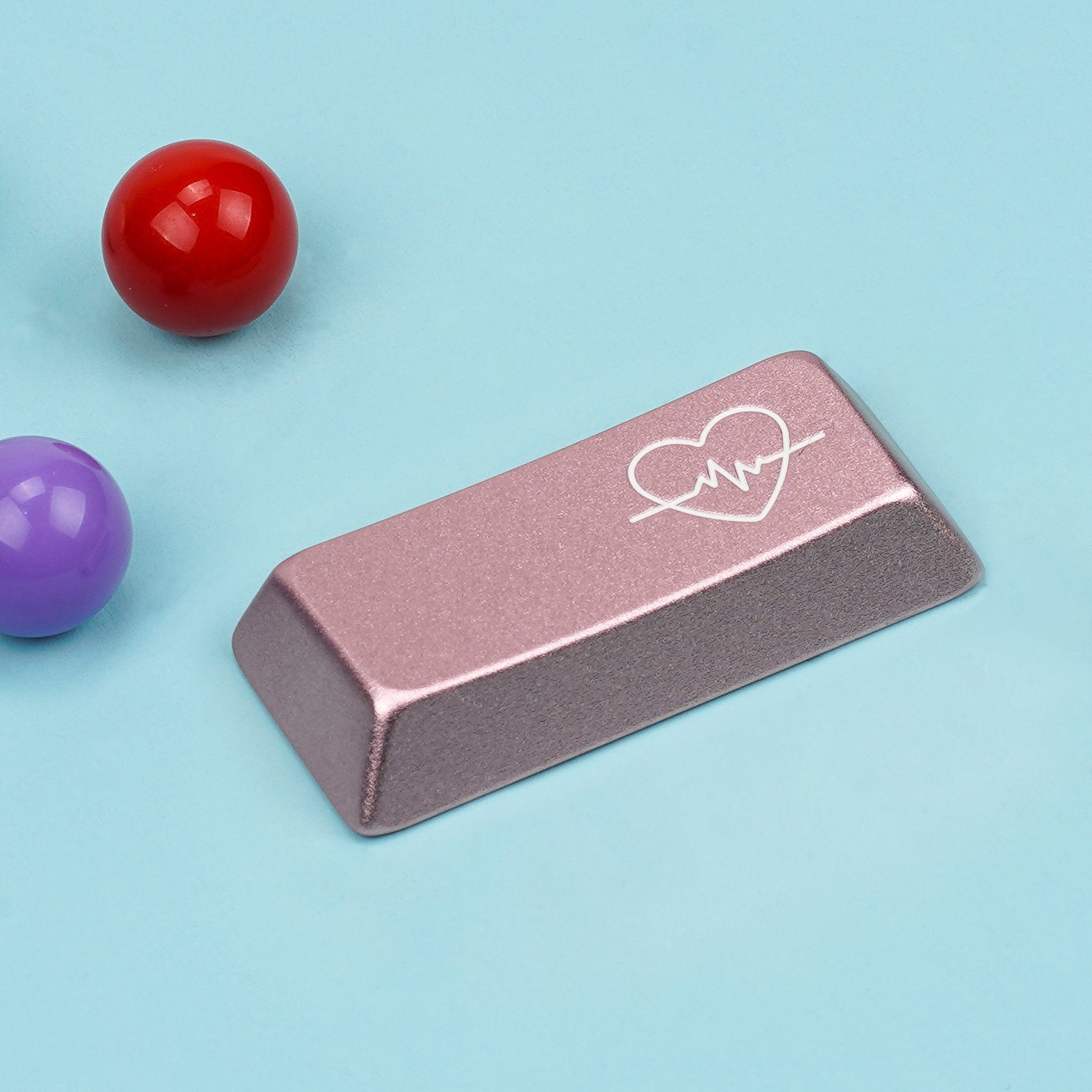 KBDfans Cherry Profile CNC Aluminum Artisan Keycaps 2.25u Enter MX Style KBDfans Cherry Profile CNC Aluminum Artisan Keycaps 2.25u Enter MX Style