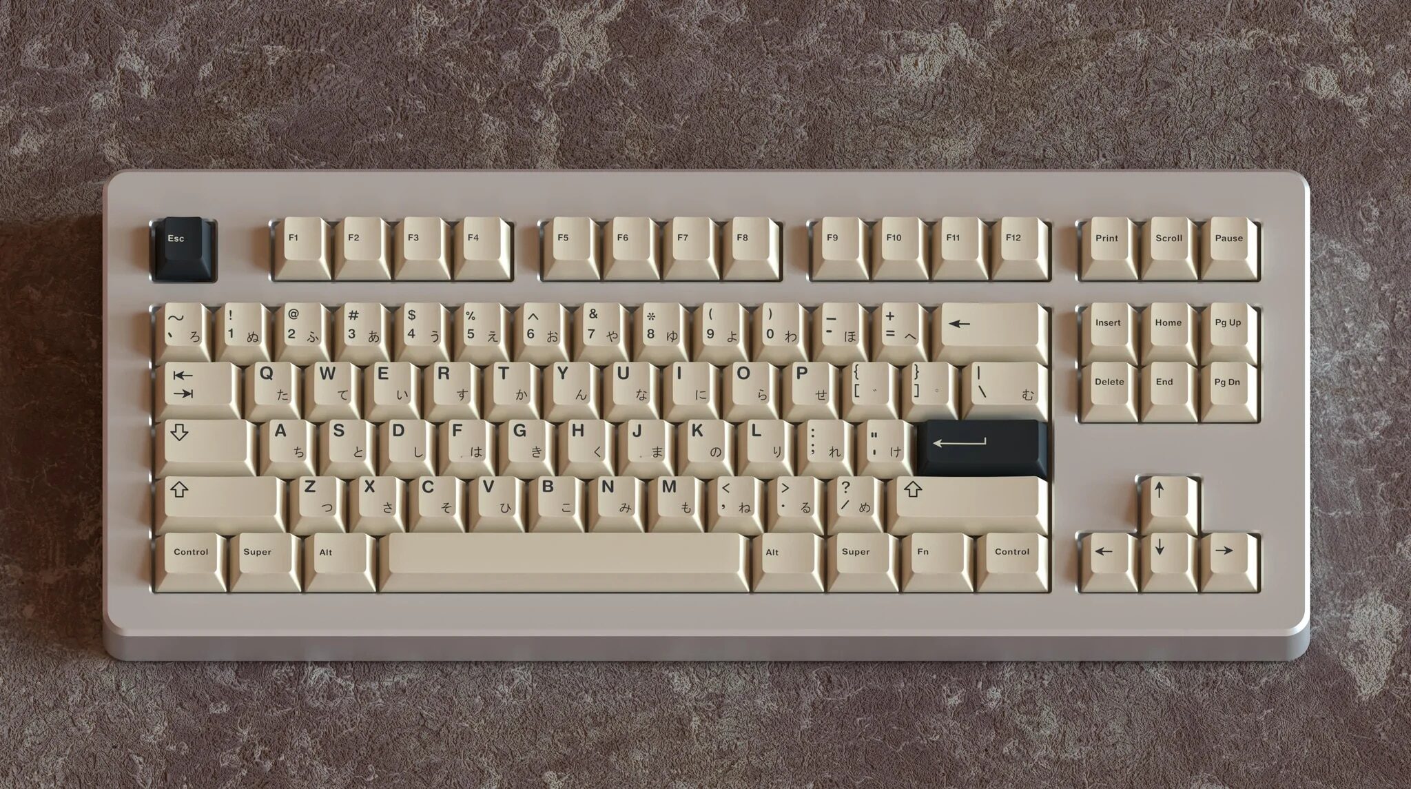 [Restock] EPBT Origami Keycaps Set Cherry Profile Keycaps Numpad/Spacebar/40s/International Kits