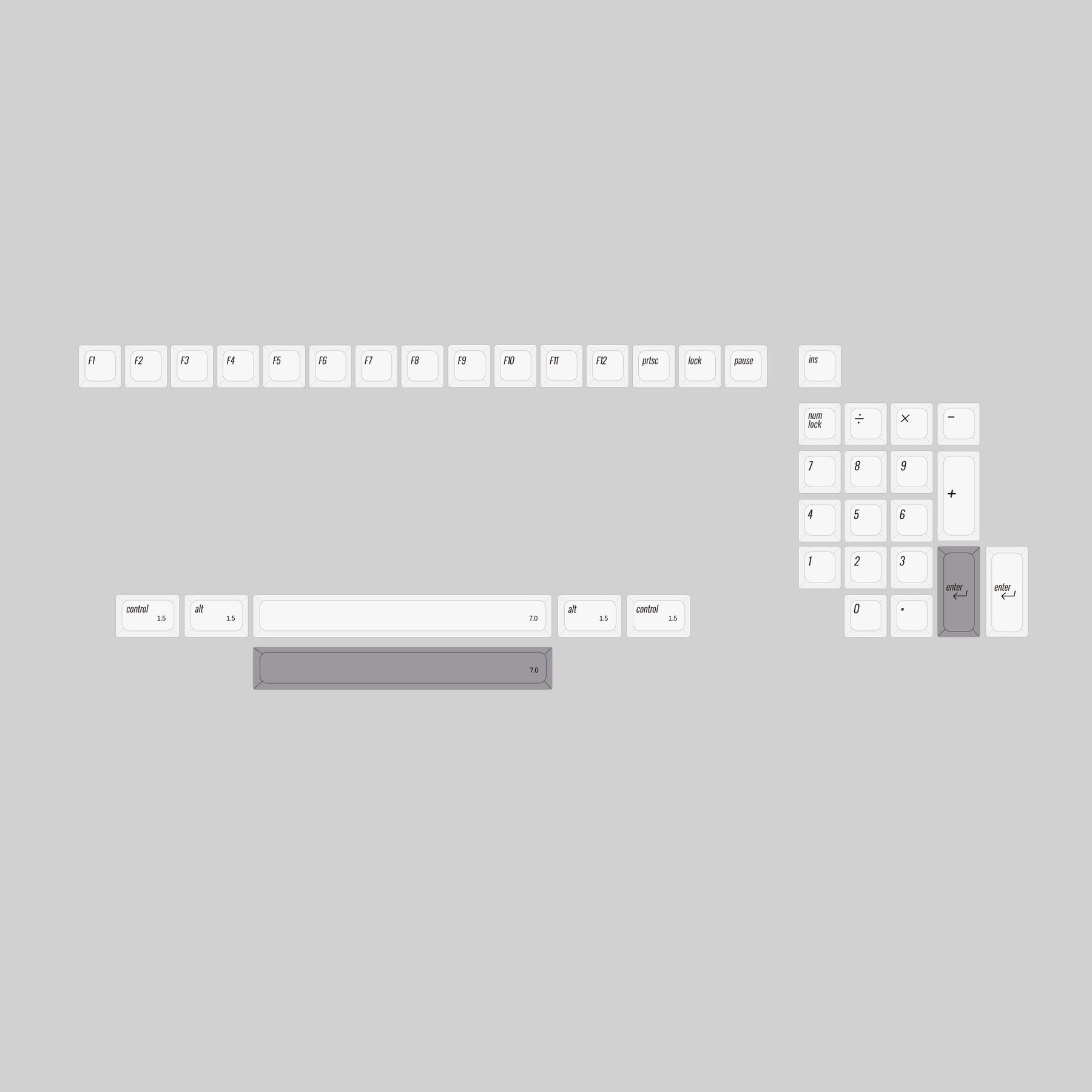 KBDfans Nordic NP Profile PBT Keycaps For MX Mechanical Keyboard 61/63/67/68/87/104/108/KBD67/ ISO Layout KBDfans Nordic NP Profile PBT Keycaps For MX Mechanical Keyboard 61/63/67/68/87/104/108/KBD67/ ISO Layout