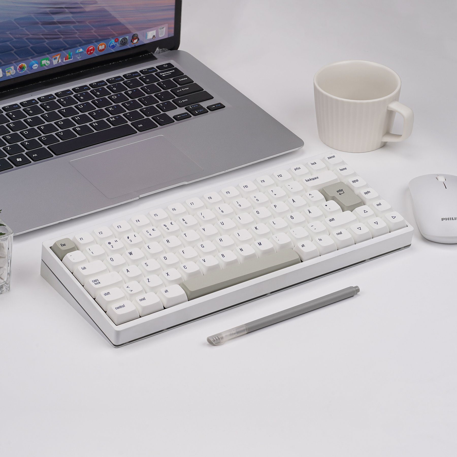 KBDfans Nordic NP Profile PBT Keycaps For MX Mechanical Keyboard 61/63/67/68/87/104/108/KBD67/ ISO Layout KBDfans Nordic NP Profile PBT Keycaps For MX Mechanical Keyboard 61/63/67/68/87/104/108/KBD67/ ISO Layout