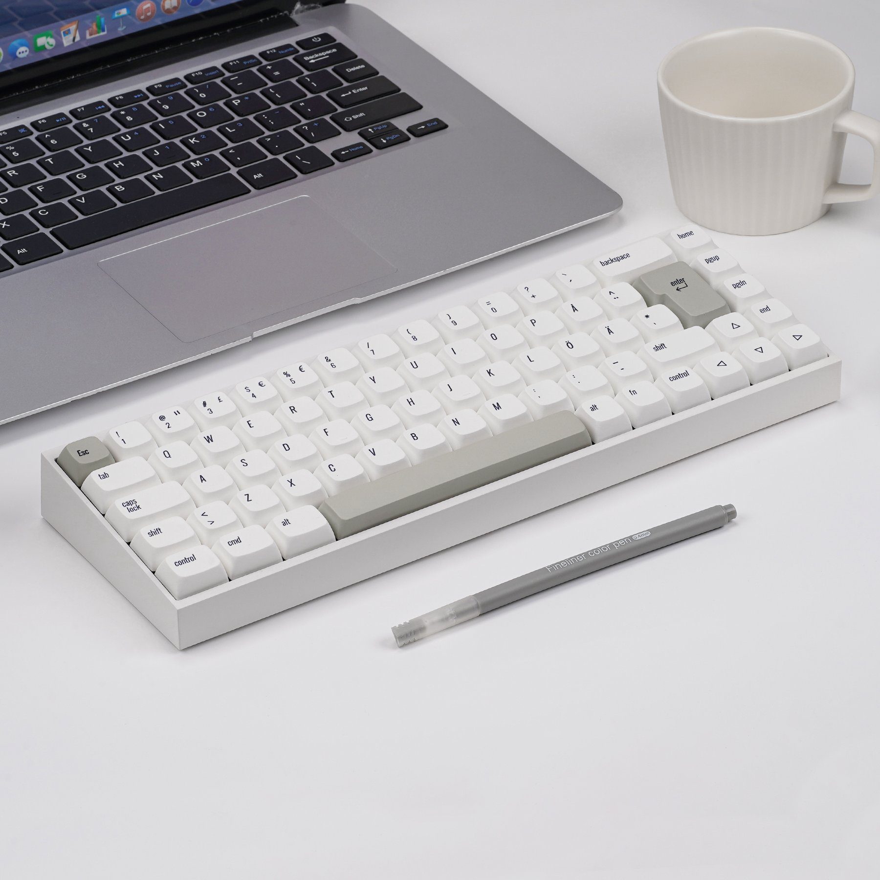 KBDfans Nordic NP Profile PBT Keycaps For MX Mechanical Keyboard 61/63/67/68/87/104/108/KBD67/ ISO Layout KBDfans Nordic NP Profile PBT Keycaps For MX Mechanical Keyboard 61/63/67/68/87/104/108/KBD67/ ISO Layout