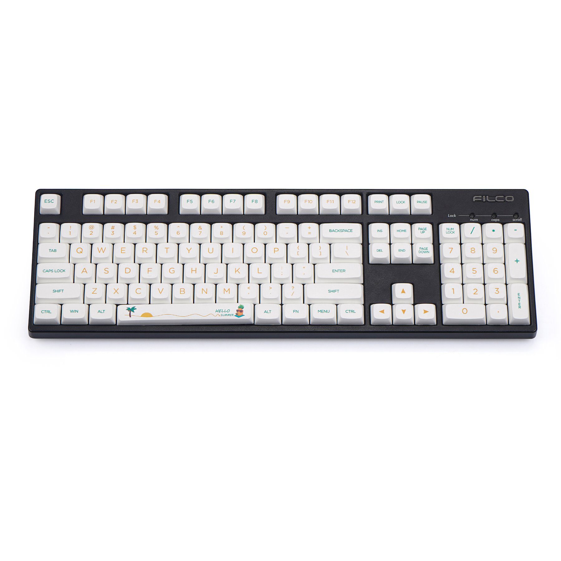 NP Pineapple Dye-sub Keycaps Set NP Pineapple Dye-sub Keycaps Set