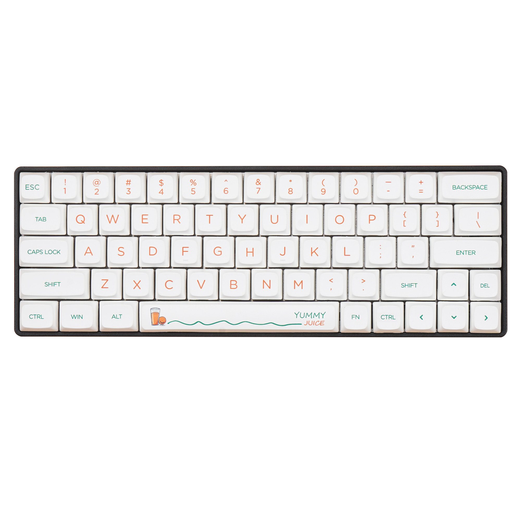 NP Orange Dye-sub Keycaps Set For Customized MX Mechanical Keyboard NP Orange Dye-sub Keycaps Set For Customized MX Mechanical Keyboard