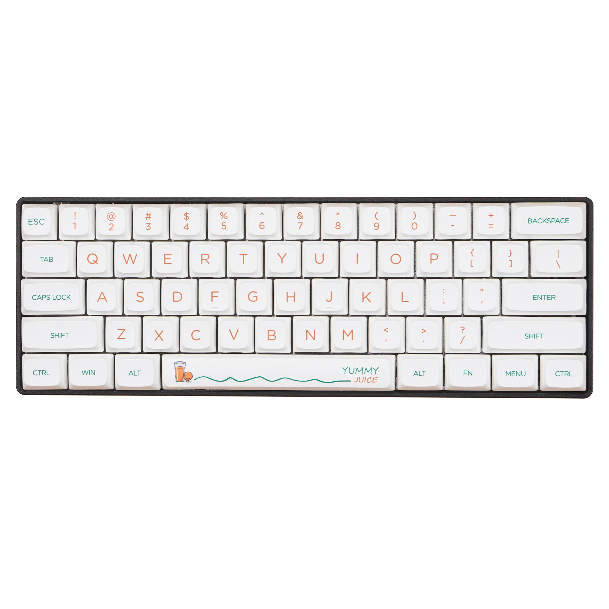 NP Orange Dye-sub Keycaps Set For Customized MX Mechanical Keyboard NP Orange Dye-sub Keycaps Set For Customized MX Mechanical Keyboard