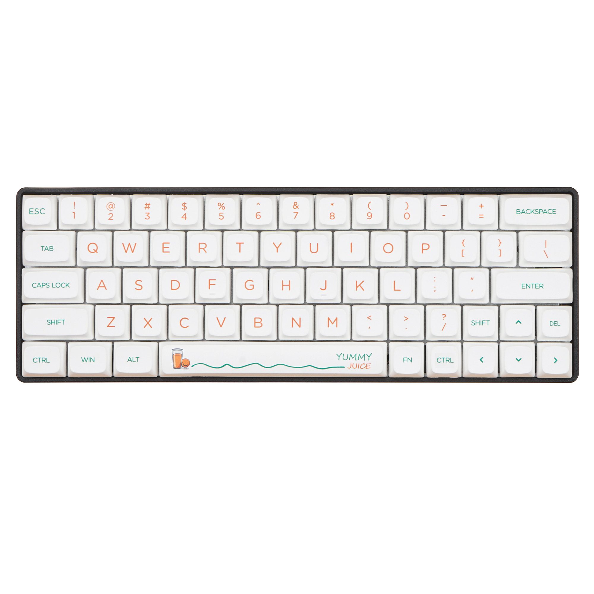 NP Orange Dye-sub Keycaps Set For Customized MX Mechanical Keyboard NP Orange Dye-sub Keycaps Set For Customized MX Mechanical Keyboard