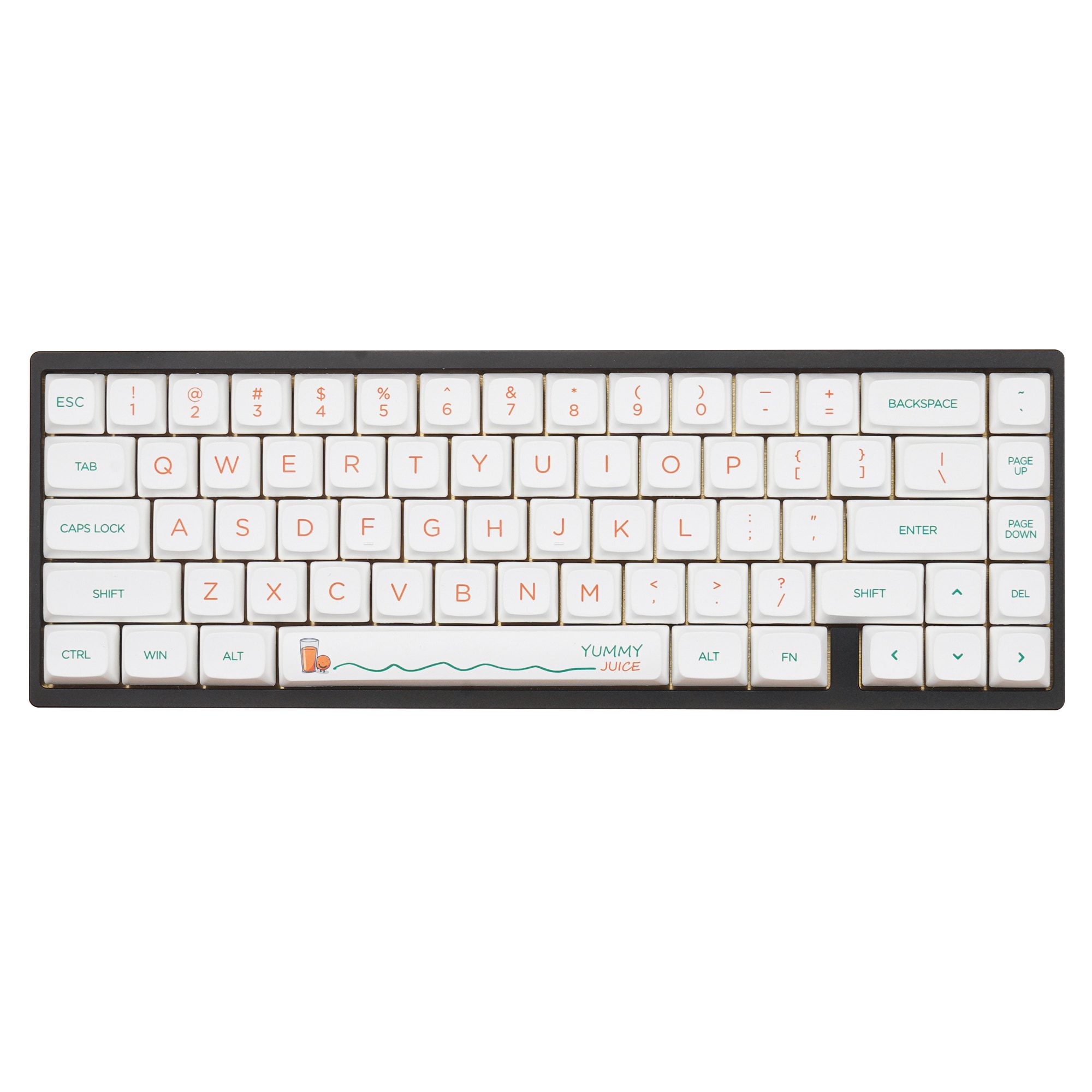 NP Orange Dye-sub Keycaps Set For Customized MX Mechanical Keyboard NP Orange Dye-sub Keycaps Set For Customized MX Mechanical Keyboard